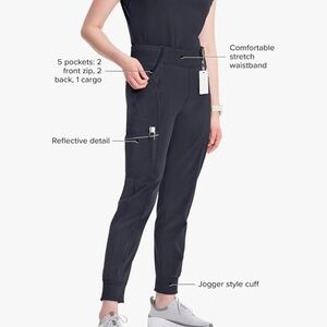 Cherokee Infinity Scrub Jogger Pewter Large